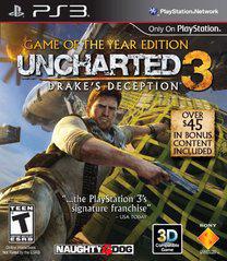 Uncharted 3 [Game of the Year] - (Loose) (Playstation 3)