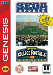 College Football's National Championship - (CIB) (Sega Genesis)