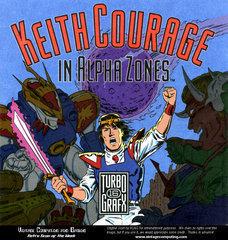 Keith Courage in Alpha Zones - (CIB) (TurboGrafx-16)