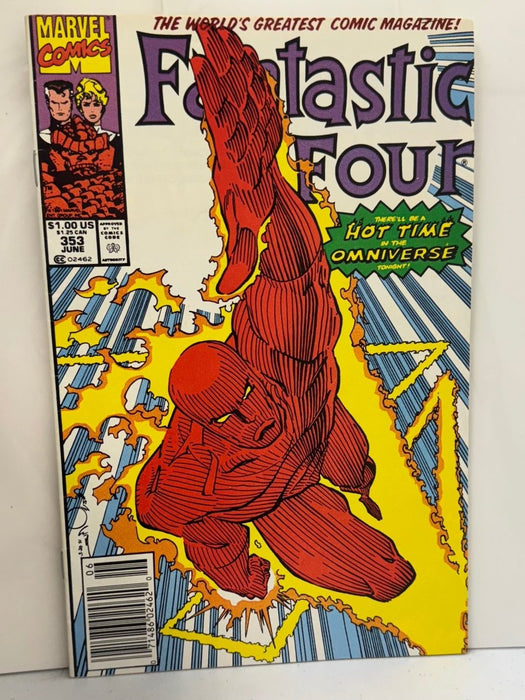 Fantastic Four #353 Newsstand Edition (1991) - 9.2 Near Mint