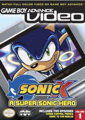 GBA Video Sonic X Volume 1 - (CIB) (GameBoy Advance)