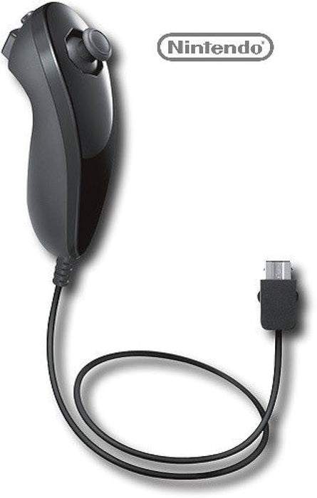 Wii Nunchuk Controller Black (Pre-Owned) - Nintendo Wii