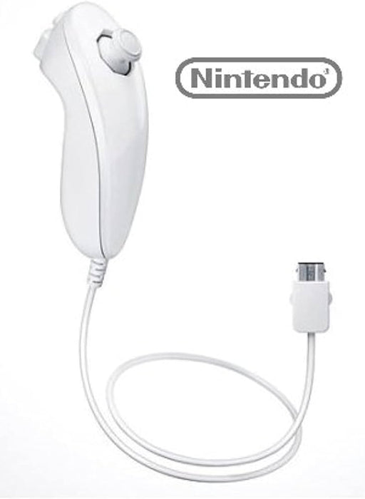 Wii Nunchuk Controller White (Pre-Owned) - Nintendo Wii