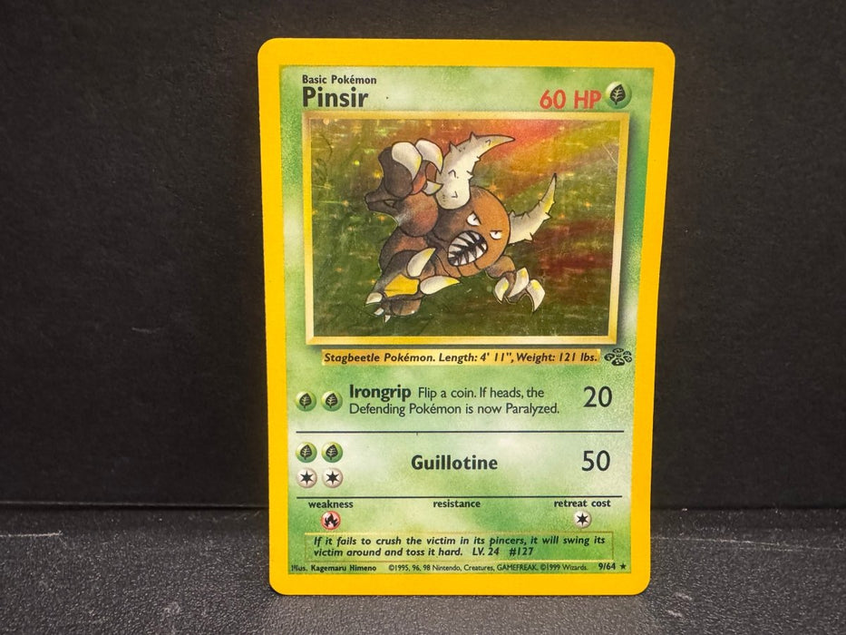 Pinsir 9/64 (Holo) - Jungle - Moderately Played