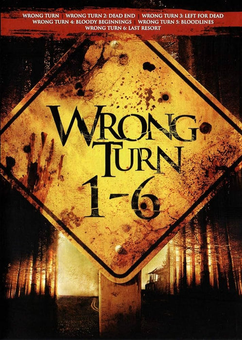 Wrong Turn: Complete 6-Movie Collection - DVD