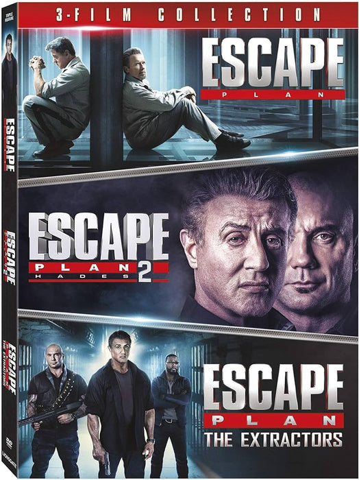 Escape Plan: 3-Film Collection - DVD