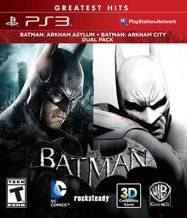 Batman: Arkham Asylum and Batman: Arkham City Dual Pack - (CIB) (Playstation 3)