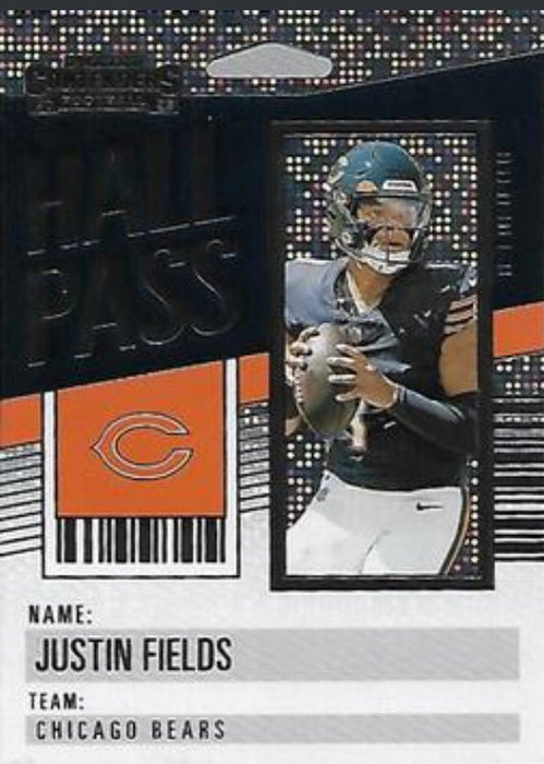 2023 Panini Contenders - Hall Pass: Justin Fields #13