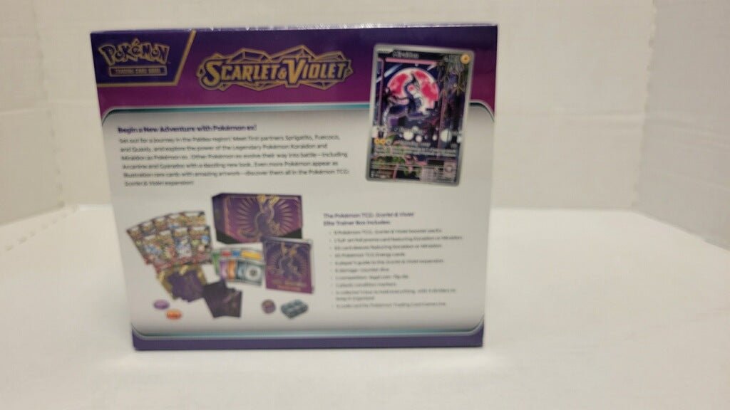 Scarlet & Violet Elite Trainer Box [Miraidon] - SV01: Scarlet & Violet Base Set (SV1) - New