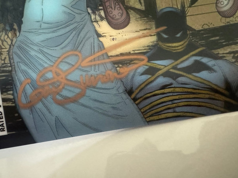 Batman: The Dark Knight #23.1 3-D Cover (2013) Signed By Gail Simone