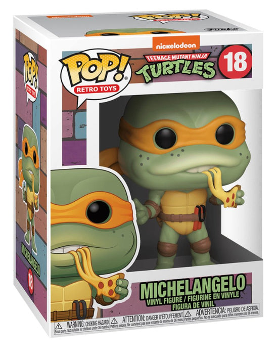 Teenage Mutant Ninja Turtles: Michelangelo #18 - With Box - Funko Pop