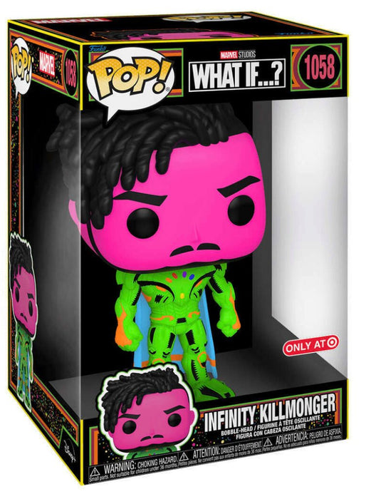 Marvel What If…?: Infinity Killmonger #1058 (Jumbo) (Target Exclusive) - With Box - Funko Pop