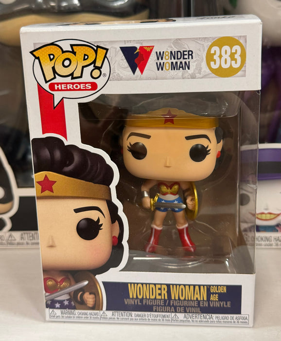 Wonder Woman: Wonder Woman Golden Age #383 - With Box - Funko Pop