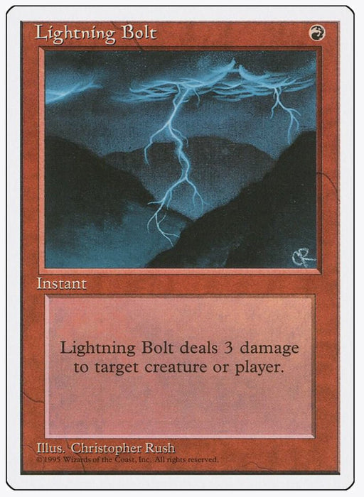 Lightning Bolt - Fourth Edition (4ED)