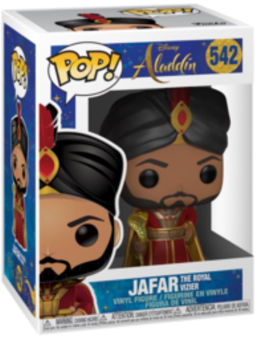 Disney Aladdin: Jafar The Royal Vizier #542 - In Box - Funko Pop