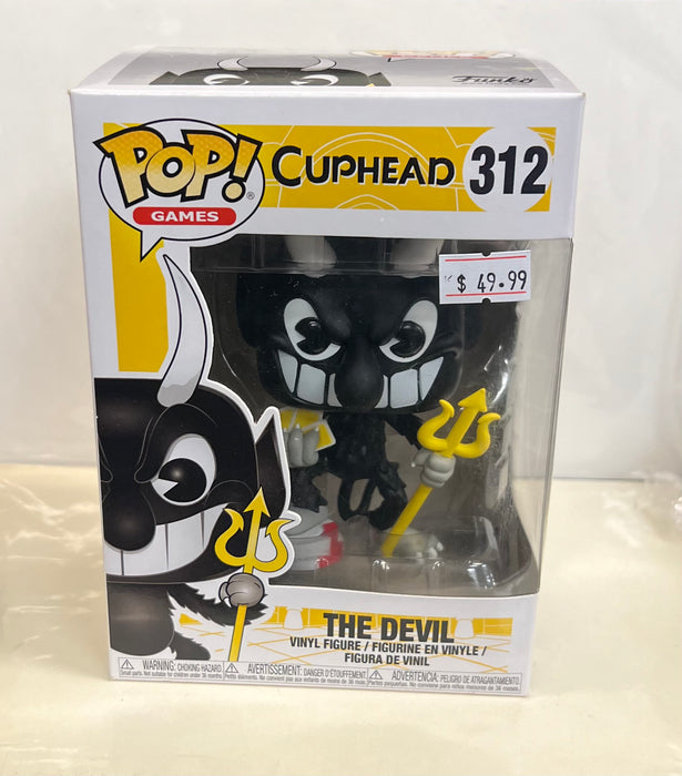 Cuphead: The Devil #312 - In Box - Funko Pop