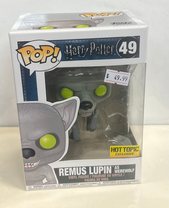 Harry Potter: Remus Lupin As Werewolf #49 (Hot Topic Exclusive) - With Box - Funko Pop