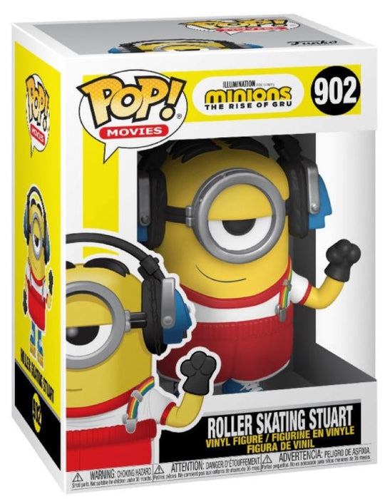 Minions: Roller Skating Stuart #902 - In Box - Funko Pop