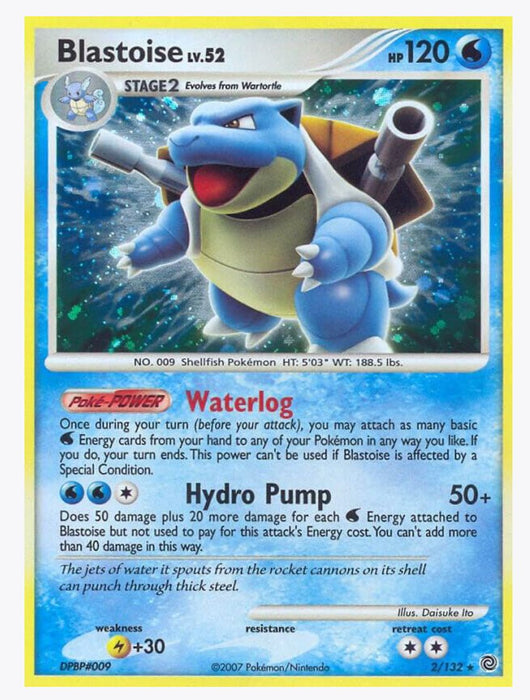 Blastoise 2/132 - Secret Wonders (SW) - Near Mint