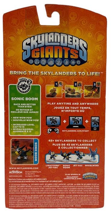 Giants: Sonic Boom (Glow In The Dark) - New - Skylanders