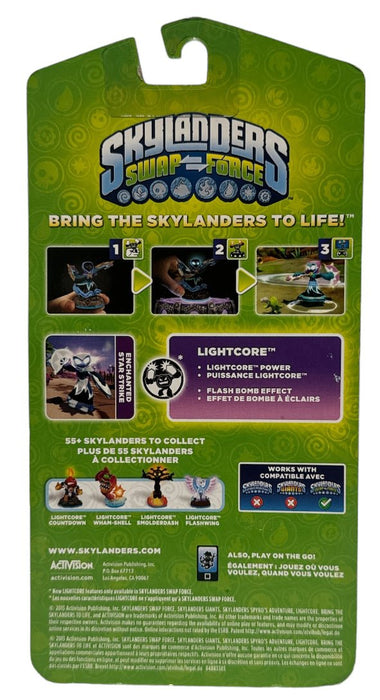 Swap Force: Enchanted Star Strike Lightcore - New - Skylanders