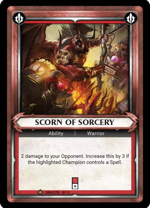 Scorn of Sorcery - 206/278 - Warhammer Age of Sigmar