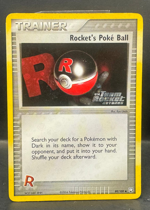 Rocket's Poke Ball - Team Rocket Returns (RR) - Lightly Played