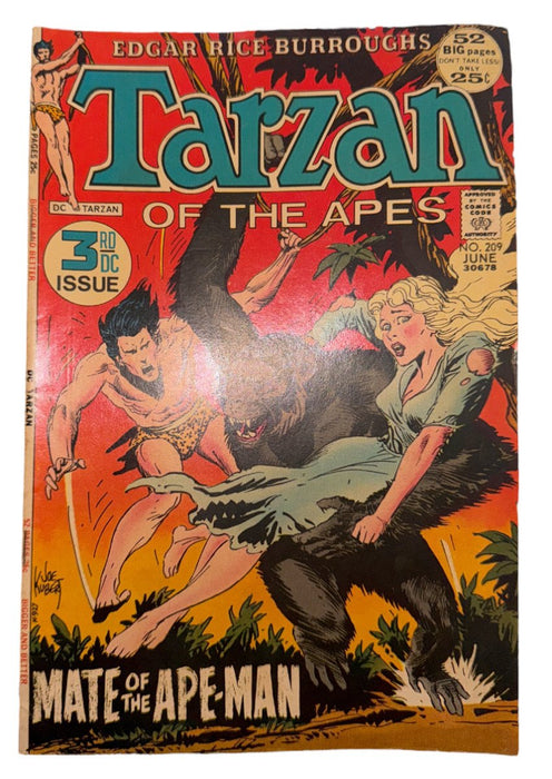 Edgar Rice Burroughs' Tarzan #209 (1972)