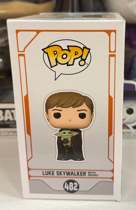 Star Wars: Luke Skywalker With Grogu #482 - With Box - Funko Pop