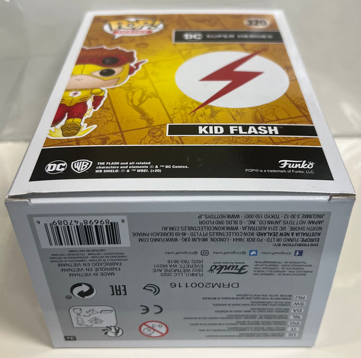 Kid Flash #320 (Hot Topic Exclusive) (Glow Chase) - With Box - Funko Pop