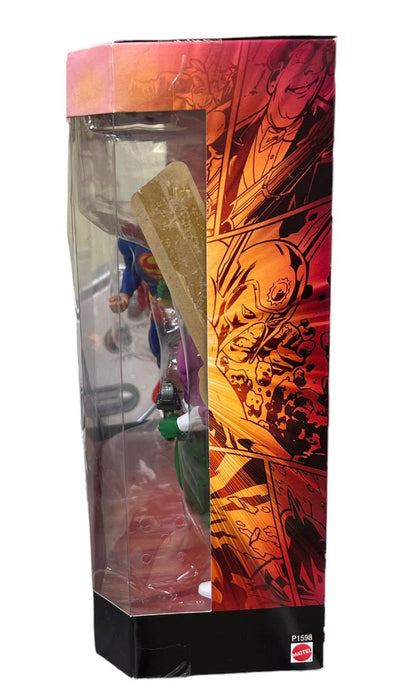 DC Universe Superman Vs. Brainiac Clash In The Cosmos (Cosmetically Flawed Box) - New - Toys And Collectibles