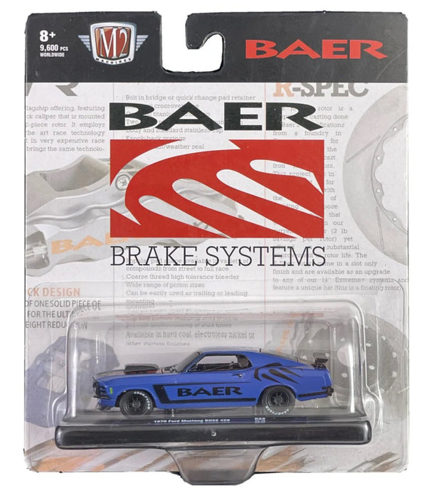 M2 Machines: Baer Brake Systems - 1970 Ford Mustang BOSS 429 - New - Toys And Collectibles