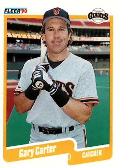 1990 Fleer Update Gary Carter #U-62