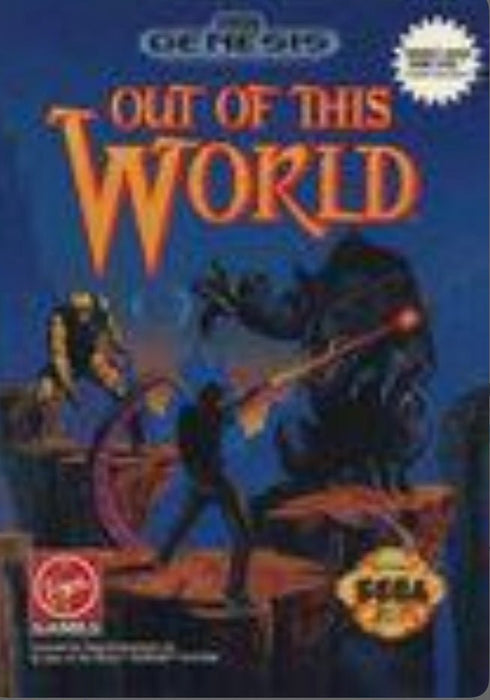 Out Of This World - Box And Game - Sega Genesis