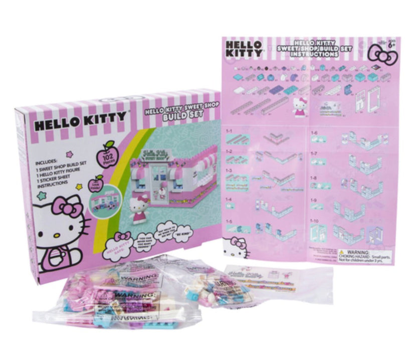 Sanrio Hello Kitty Sweet Shop Build Set (New) - Toys