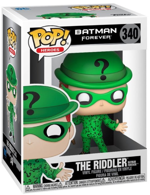 Batman Forever: The Riddler Batman Forever #340 - In Box - Funko Pop