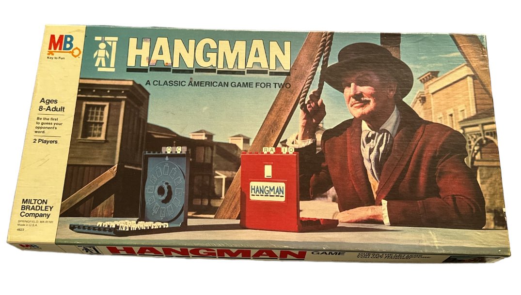 1976 Milton Bradley Hangman - Pre Owned - Board Games