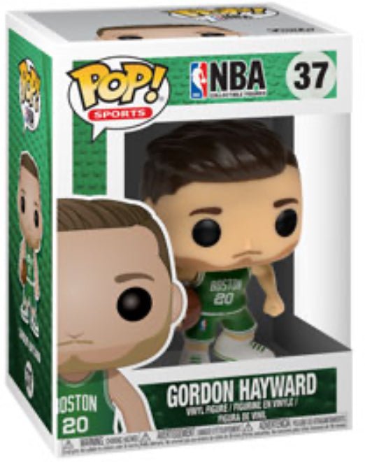 NBA Boston: Gordon Hayward #37 - With Box - Funko Pop