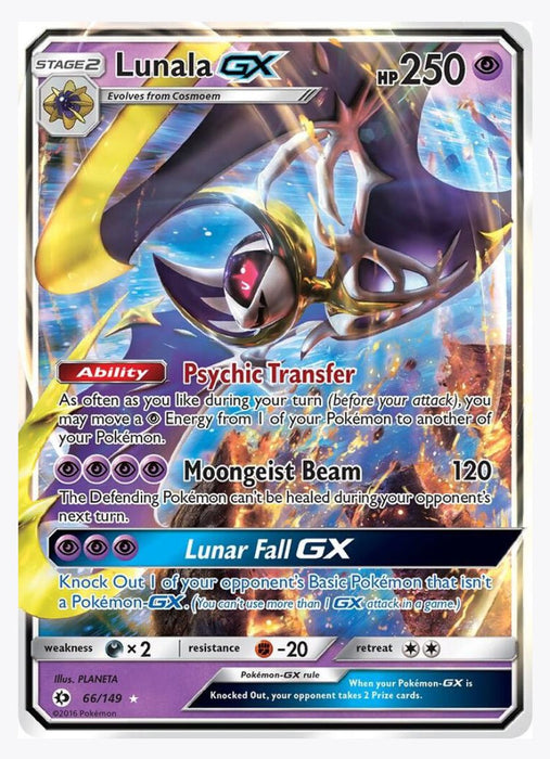 Lunala GX - SM Base Set (SM01)