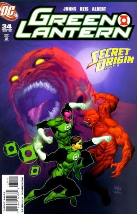 Green Lantern #34 Direct Edition (2008)