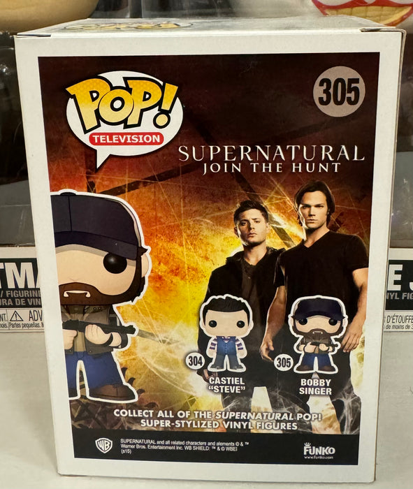 Supernatural: Bobby Singer #305 - With Box - Funko Pop