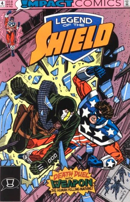 Legend of the Shield #4 Direct Edition (1991)