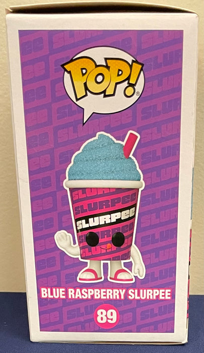 Slurpee: Blue Raspberry Slurpee #89 (Glitter) (7/11 Exclusive) - In Box - Funko Pop