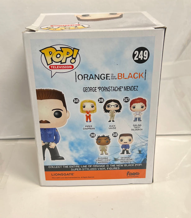 Orange Is The New Black: George “Pornstache” Mendez #249 - In Box - Funko Pop