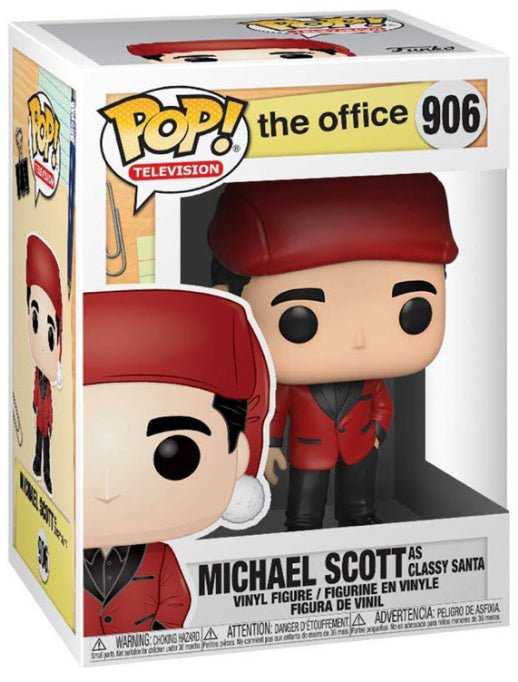 The Office: Michael Scott As Classy Santa #906 - With Box - Funko Pop