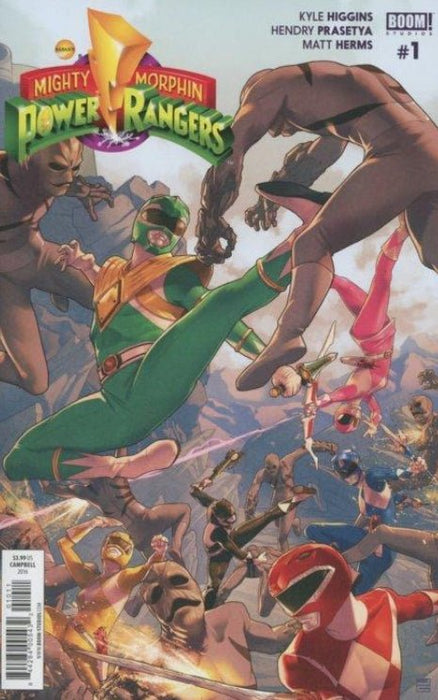 Mighty Morphin Power Rangers #1 Cover A (2016)