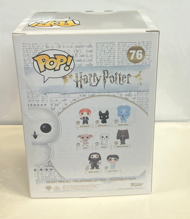 Harry Potter: Hedwig (Flocked) #76 (GameStop Exclusive) - With Box - Funko Pop