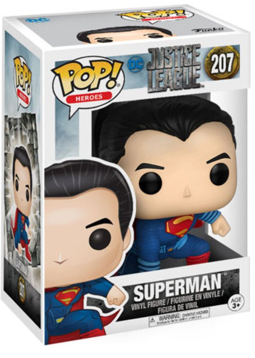 DC Justice League: Superman #207 - With Box - Funko Pop