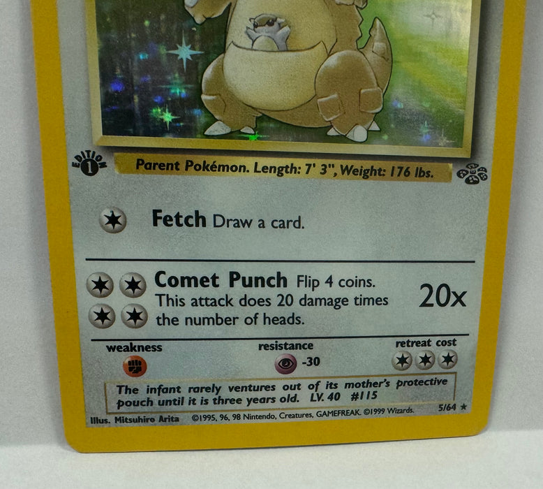 Kangaskhan 5/64 1st Edition - Jungle (JU) - Lightly Played