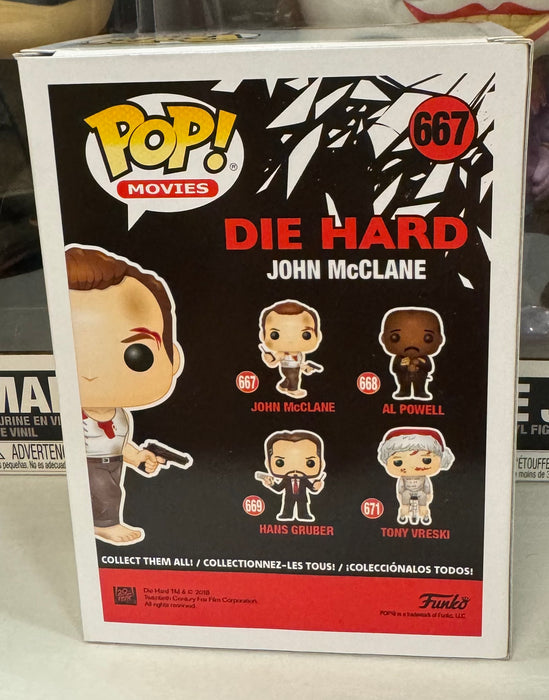 Die Hard: John McClane #667 - With Box - Funko Pop